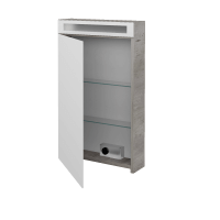 Jednodverová zrkadlová skrinka AIR GAOE 50 