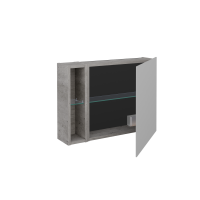 Jednodverová zrkadlová skrinka AVANTI GAEOL 70 