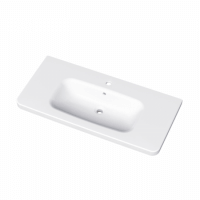 Keramické umývadlo Durastyle 100 - biele 