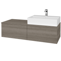 Kúpeľňová skrinka MODULE SZZ12 120 umývadlo Kube