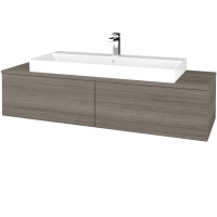 Kúpeľňová skrinka MODULE SZZ12 140 umývadlo Glance