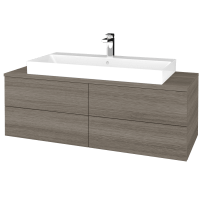 Kúpeľňová skrinka MODULE SZZ4 120 umývadlo Glance