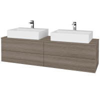 Kúpeľňová skrinka MODULE SZZ4 160 umývadlo Kube