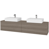 Kúpeľňová skrinka MODULE SZZ4 200 umývadlo Kube