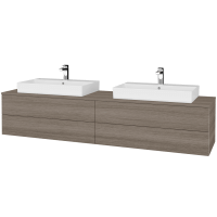 Kúpeľňová skrinka MODULE SZZ4 200 umývadlo Glance