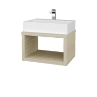 Kúpeľňová skrinka STORM SZO 60 (umývadlo Kube) 