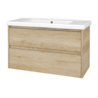 Skrinka pod umývadlo BONO SZZ2 100 (umývadlo Harmonia) 