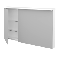 Trojdverová zrkadlová skrinka MAJESTY GA3OE 120 