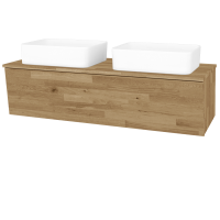 Umývadlová skrinka INVENCE SZZ 125 (2 umývadlá Joy) 