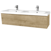 Umývadlová skrinka INVENCE SZZ 125 (dvojumývadlo Harmonia) 