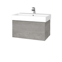 Umývadlová skrinka VARIANTE SZZ 70 umývadlo Glance