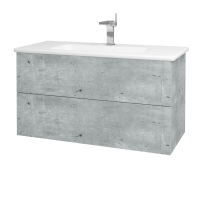 Umývadlová skrinka VARIANTE SZZ2 100 (umývadlo Euphoria) 