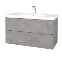 Umývadlová skrinka VARIANTE SZZ2 100 (umývadlo Harmonia) 