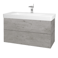 Umývadlová skrinka VARIANTE SZZ2 105 pre úmyvadlo Laufen Pro S