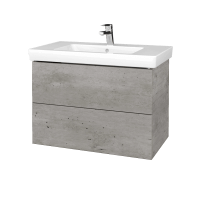 Umývadlová skrinka VARIANTE SZZ2 80 pro umyvadlo Subway 2.0