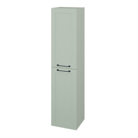 Vysoká kúpeľňová skrinka s košom na bielizeň PORTO SVD2K 35 