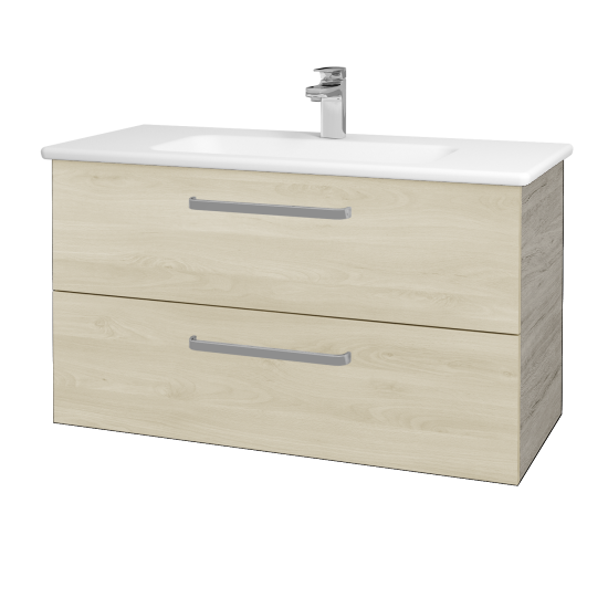 Umývadlová skrinka GIO SZZ2 100  - D05 Oregon - Úchytka T01 - D24 Ohio