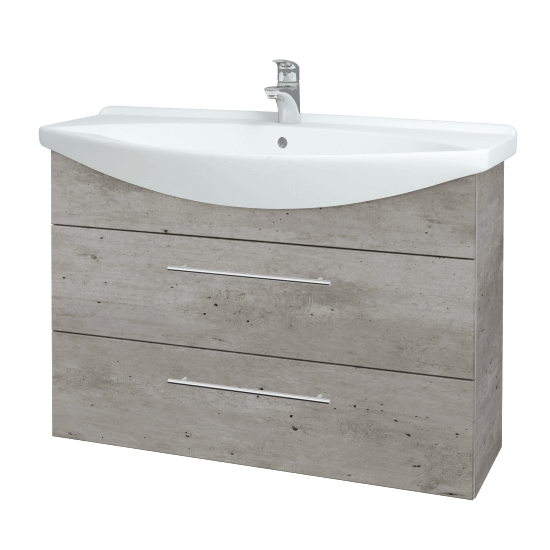 Umývadlová skrinka TAKE IT SZZ2 105  - D01 Betón - Úchytka T02 - D01 Betón