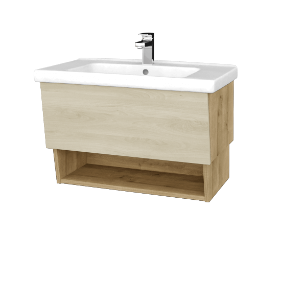 Umývadlová skrinka INVENCE SZZO 80 (umývadlo Harmonia)  - D09 Arlington - D24 Ohio