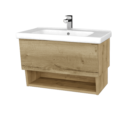 Umývadlová skrinka INVENCE SZZO 80 (umývadlo Harmonia)  - D09 Arlington - D26 Ontario