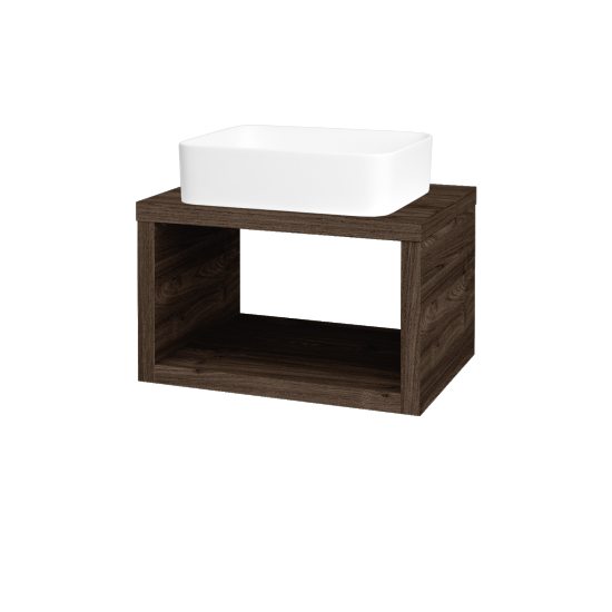 Kúpeľňová skrinka STORM SZO 60 (umývadlo Joy)  - D25 Teak