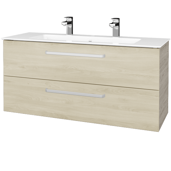 Umývadlova skrinka GIO SZZ2 120  - D05 Oregon - Úchytka T01 - D24 Ohio