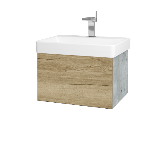 Umývadlová skrinka VARIANTE SZZ 60 pre úmyvadlo Laufen Pro S - D01 Betón - D26 Ontario