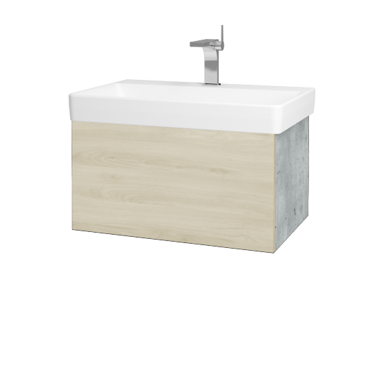 Umývadlová skrinka VARIANTE SZZ 70 pre úmyvadlo Laufen Pro S - D01 Betón - D24 Ohio
