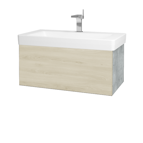 Umývadlová skrinka VARIANTE SZZ 85 pre úmyvadlo Laufen Pro S - D01 Betón - D24 Ohio