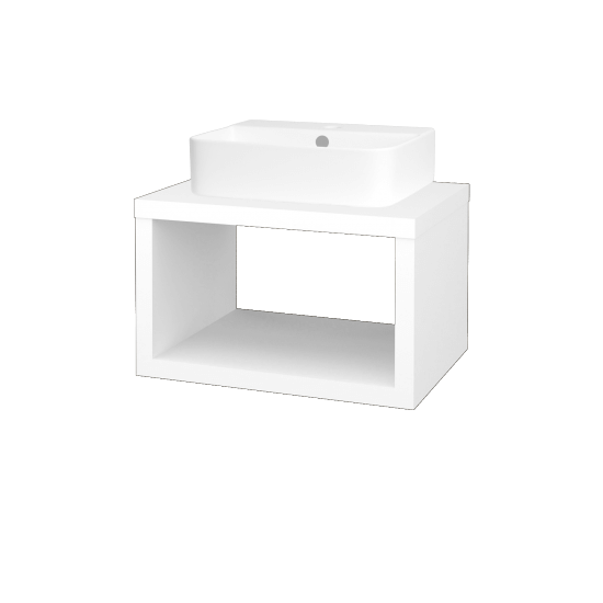 Koupelnová skříňka STORM SZO 60 (umyvadlo Joy 3)  - M01 Bílá mat