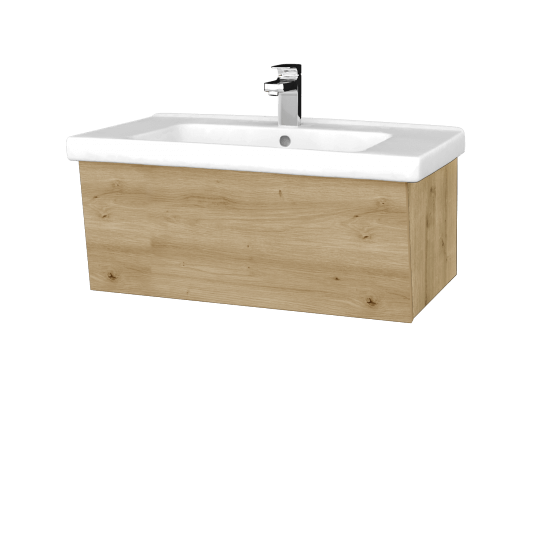 Umývadlová skrinka INVENCE SZZ 80 (umývadlo Harmonia)  - D09 Arlington - D22 Karamel