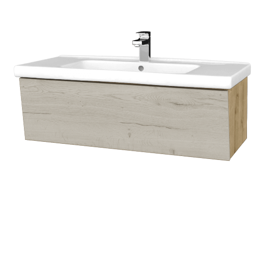 Umývadlová skrinka INVENCE SZZ 100 (umývadlo Harmonia)  - D09 Arlington - D28 Alberta