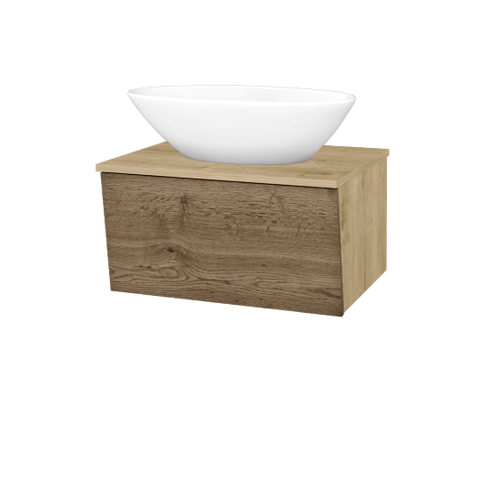 Umývadlová skrinka INVENCE SZZ 65 (umývadlo Triumph)  - D09 Arlington - D21 Tobacco - Nie