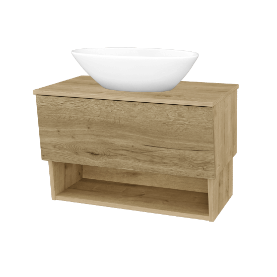 Umývadlová skrinka INVENCE SZZO 80 (umývadlo Triumph)  - D09 Arlington - D26 Ontario - Nie