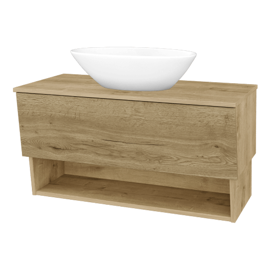 Umývadlová skrinka INVENCE SZZO 100 (umývadlo Triumph)  - D09 Arlington - D26 Ontario - Nie