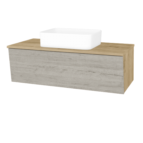 Umývadlová skrinka INVENCE SZZ 100 (umývadlo Joy)  - D09 Arlington - D05 Oregon - Nie