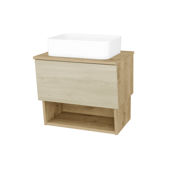 Umývadlová skrinka INVENCE SZZO 65 (umývadlo Joy)  - D09 Arlington - D24 Ohio - Nie