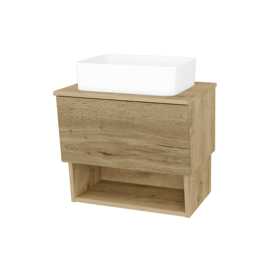 Umývadlová skrinka INVENCE SZZO 65 (umývadlo Joy)  - D09 Arlington - D26 Ontario - Nie