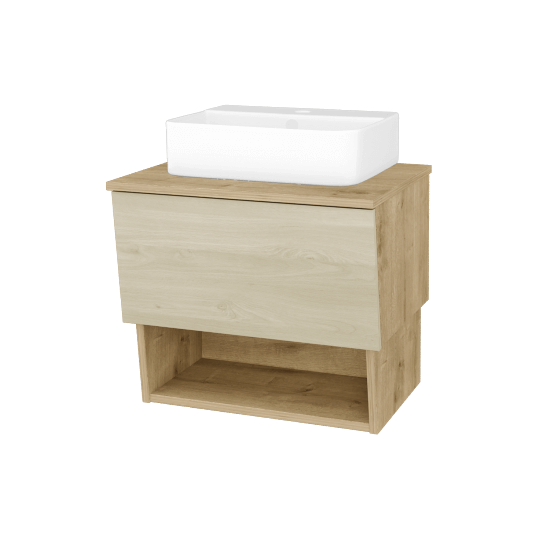 Umývadlová skrinka INVENCE SZZO 65 (umývadlo Joy 3)  - D09 Arlington - D24 Ohio - Nie