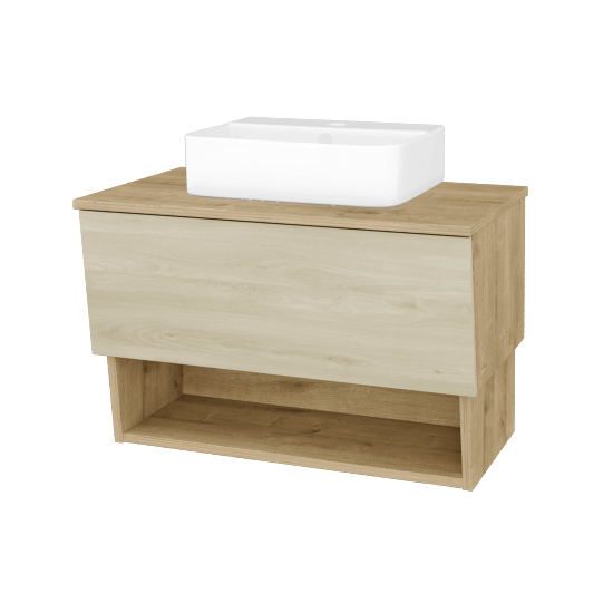 Umývadlová skrinka INVENCE SZZO 80 (umývadlo Joy 3)  - D09 Arlington - D24 Ohio - Nie