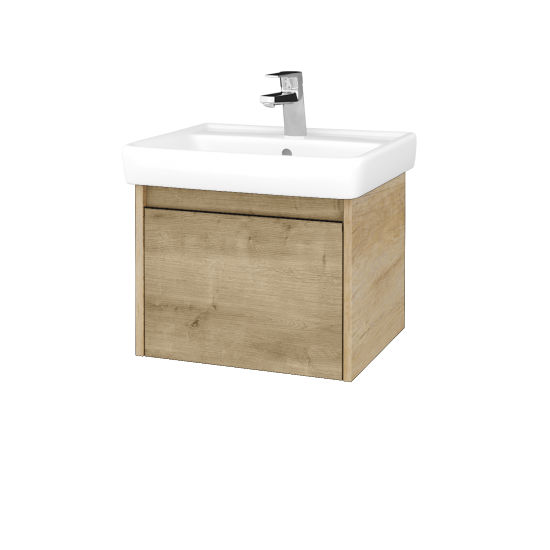 Kúpeľňová skrinka BONO SZZ 55 (umývadlo Q)  - D15 Nebraska - D09 Arlington