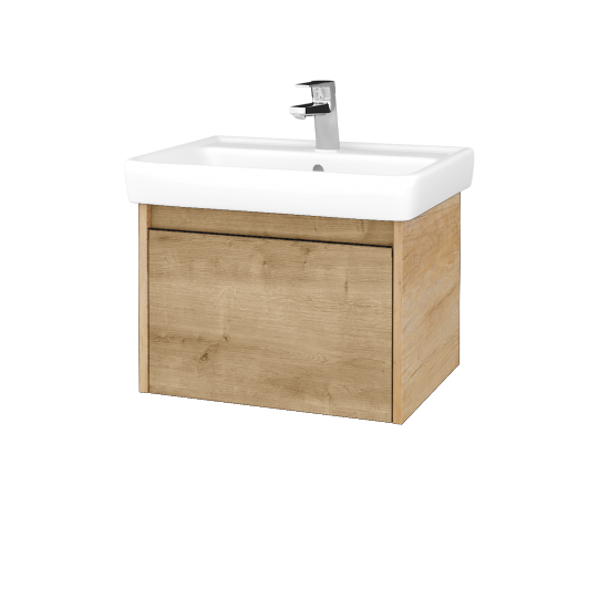 Kúpeľňová skrinka BONO SZZ 60 (umývadlo Q)  - D15 Nebraska - D09 Arlington