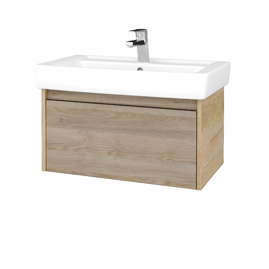 Kúpeľňová skrinka BONO SZZ 80 (umývadlo Q)  - D15 Nebraska - D17 Colorado