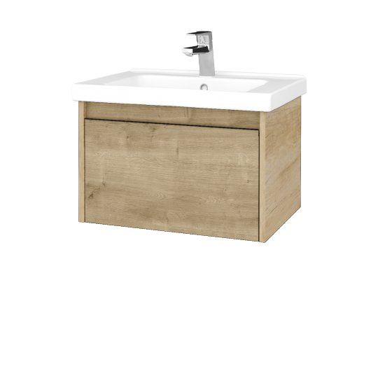 Kúpeľňová skrinka BONO SZZ 65 (umývadlo Harmonia)  - D15 Nebraska - D09 Arlington