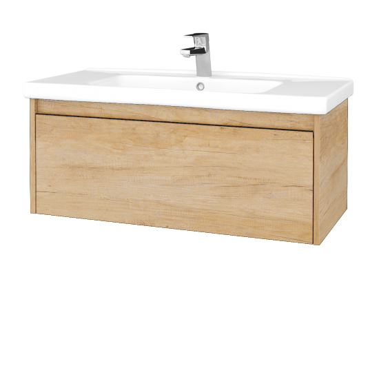 Kúpeľňová skrinka BONO SZZ 100 (umývadlo Harmonia)  - D15 Nebraska - D15 Nebraska