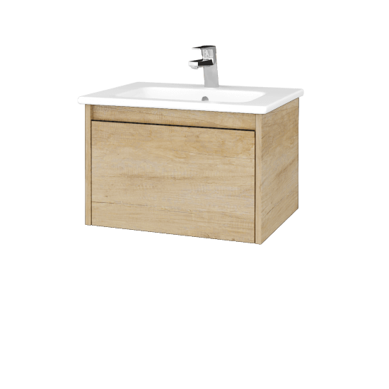 Kúpeľňová skrinka BONO SZZ 60 (umývadlo Euphoria)  - D15 Nebraska - D15 Nebraska