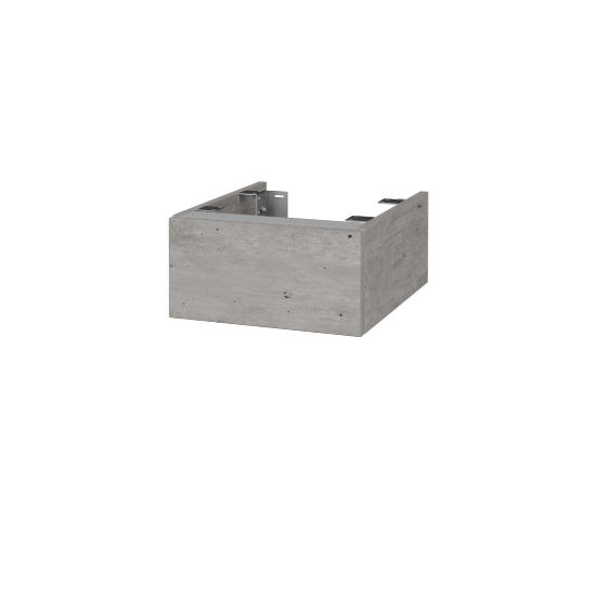 Doplňková skříňka pod desku DSD SZZ 40 (výška 20 cm)  - D01 Beton - D01 Beton - Ne