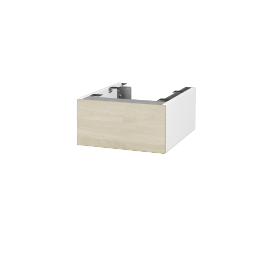 Doplnková skrinka pod dosku DSD SZZ 40 (výška 20 cm)  - N01 Biela lesk - D24 Ohio - Ne