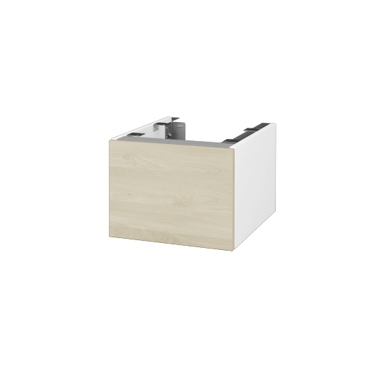 Doplnková skrinka pod dosku DSD SZZ1 40 (výška 30 cm)  - N01 Biela lesk - D24 Ohio - Ne