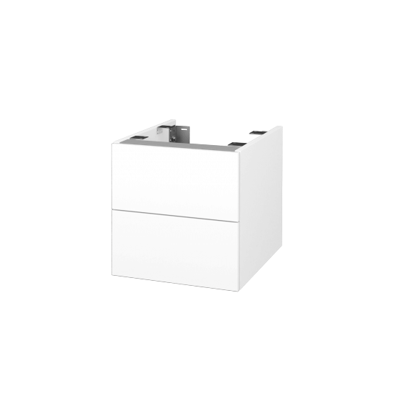 Doplňková skříňka pod desku DSD SZZ2 40 (výška 40 cm)  - N01 Bílá lesk - M01 Bílá mat - Ne